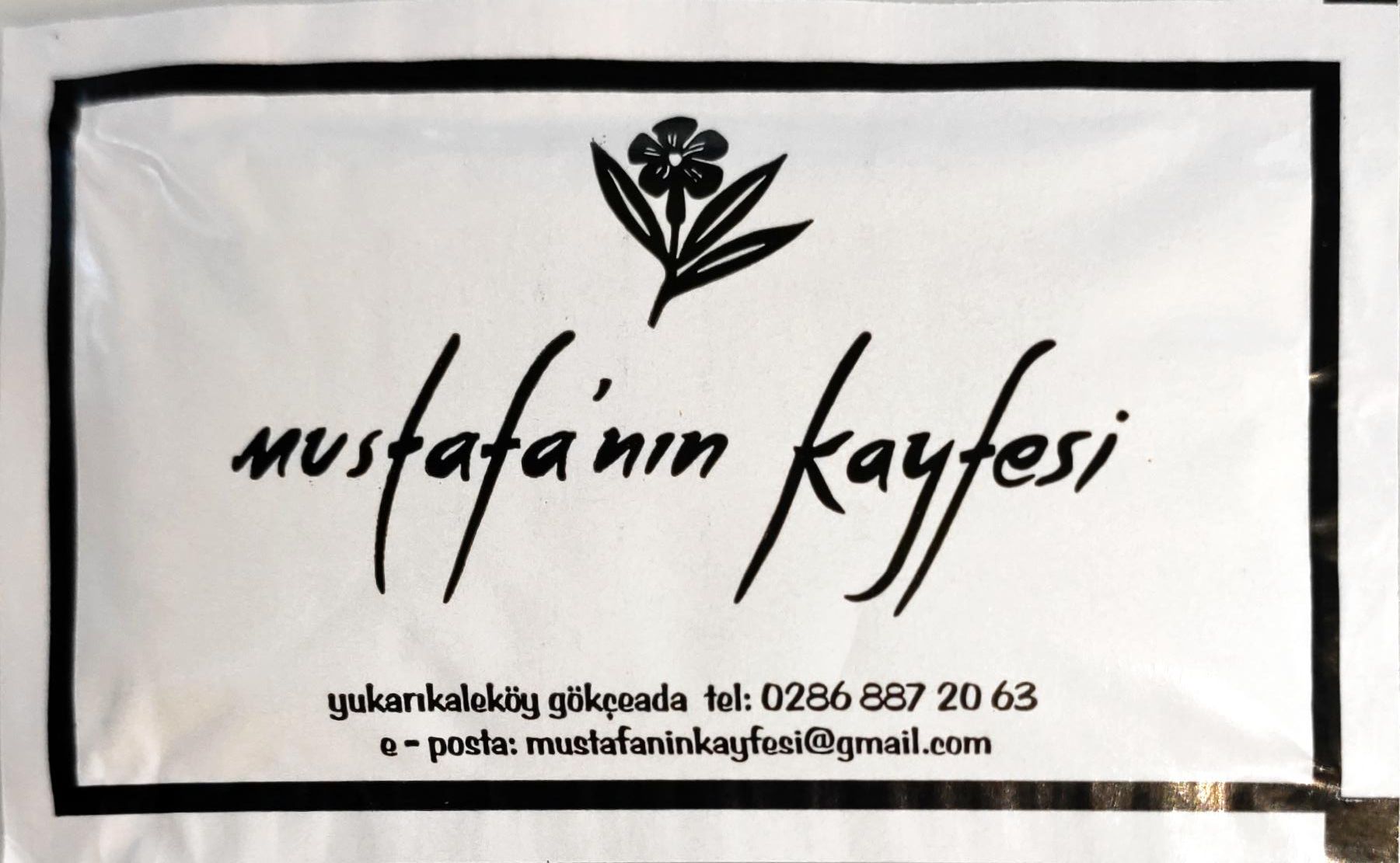 0643 Mustafa'nın Kayfesi - Gökçeada